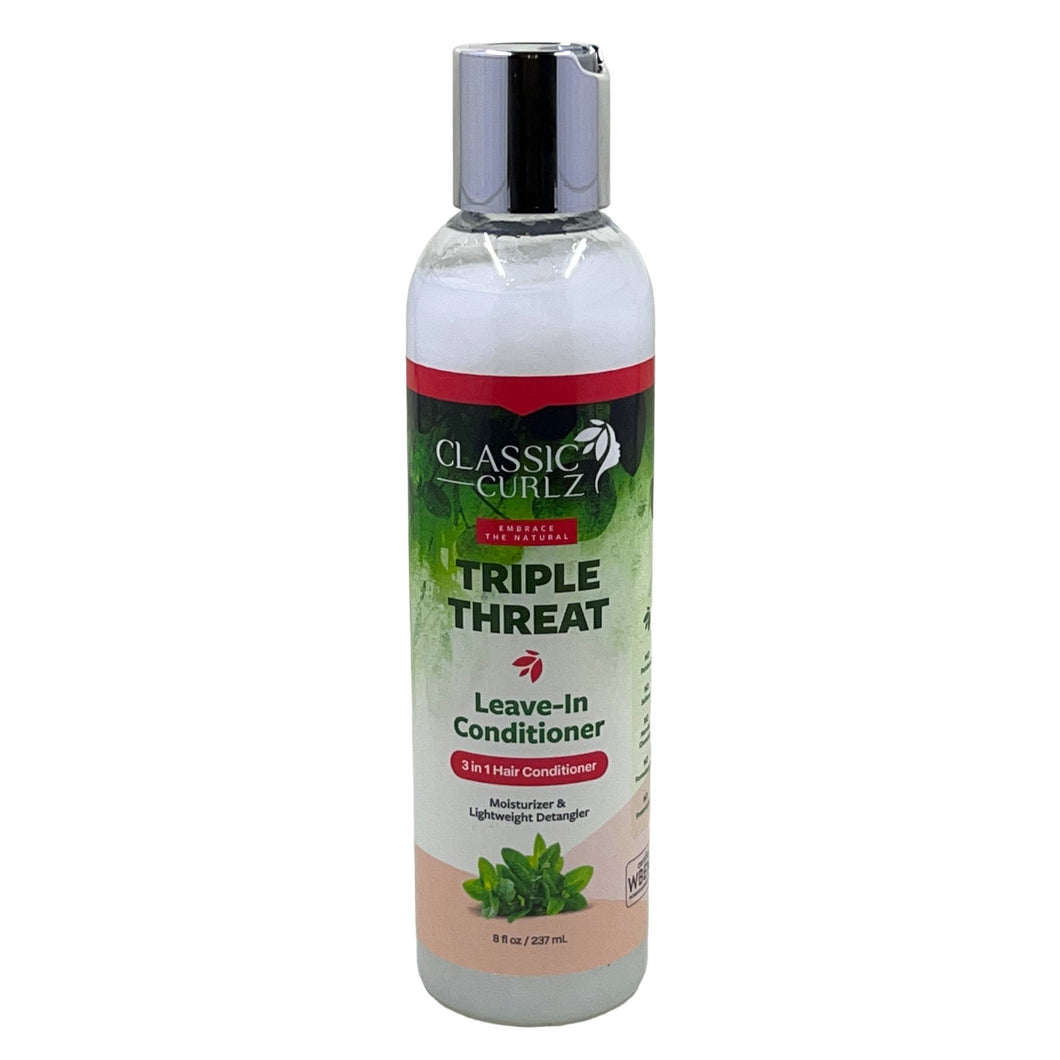 Classic Curlz Triple Threat Conditioner (Organic ingredients)